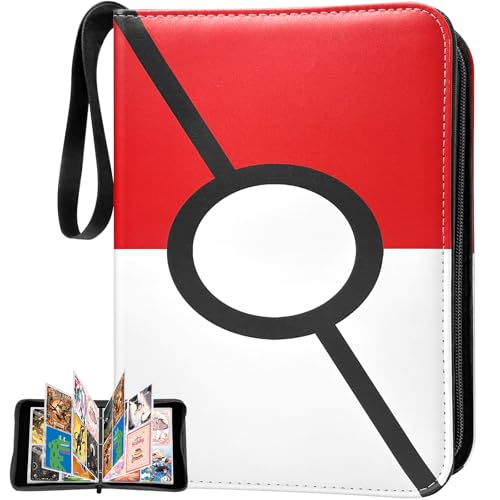 Sammelalbum für Karten,TOYABI Karten Sammelalbum,50 Seiten 400 Kapazität Sammelalbum Karten,Tragbarer Card Binder,Wasserdichter PU Karten Binder Geschenk für Kinder Jungen Mädchen Sammelalbum für Karten,TOYABI Karten Sammelalbum,50 Seiten 400 Kapazität Sammelalbum Karten,Tragbarer Card Binder,Wasserdichter PU Karten Binder Geschenk für Kinder Jungen Mädchen von TOYABI