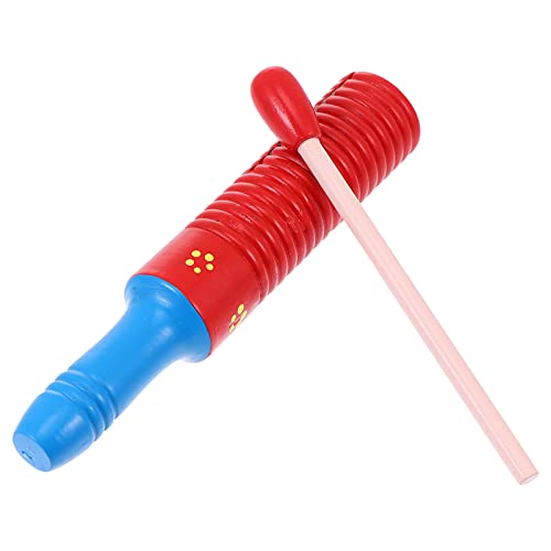 1 Satz Hupen dartscheibe mitgebsel holzspielsachen barn hürden Toys Musikinstrument aus Holz Musikalisches Schlaginstrumente Holzinstrument hölzern TOYANDONA von TOYANDONA