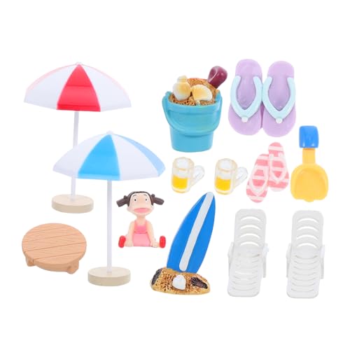 13Stücke Teiliges Strandzubehör für Puppenhäuser Charmante Dekoration für Aquarien Sandkästen für Kreative DIY Projekte und Besondere Anlässe 13Stücke Teiliges Strandzubehör für Puppenhäuser Charmante Dekoration für Aquarien Sandkästen für Kreative DIY Projekte und Besondere Anlässe von TOYANDONA