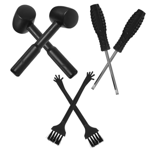2 Sätze Graben Werkzeuge Outdoor-Werkzeuge Binder Mini-Statue Outdoor Werkzeug für Bauernspielzeug Werkzeuge für Plastik Black TOYANDONA 2 Sätze Graben Werkzeuge Outdoor-Werkzeuge Binder Mini-Statue Outdoor Werkzeug für Bauernspielzeug Werkzeuge für Plastik Black TOYANDONA von TOYANDONA