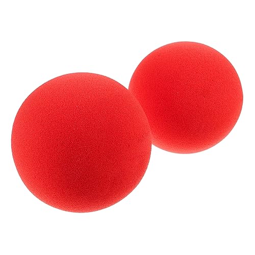 2 Stück Schwammbälle Für Aufführungen Kinderspielzeug Party Schwammbälle Gimmick Tricks Requisite DIY Tricks Requisite Cosplay Requisite Kleine Bälle Runde Schwammbälle TOYANDONA von TOYANDONA