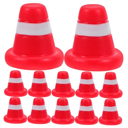 20Stücke Mini Verkehrskegel BAU Barrikaden für Kreative Mikrolandschaften Lernspielzeug und Rollenspiele für Modellsammler und Heimwerker 20Stücke Mini Verkehrskegel BAU Barrikaden für Kreative Mikrolandschaften Lernspielzeug und Rollenspiele für Modellsammler und Heimwerker von TOYANDONA