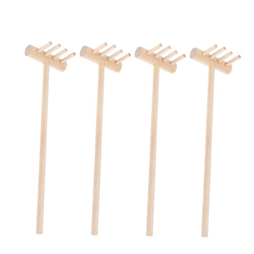 4 Stück Mini-Holzrechen und Sandrechen Mini-Sandtischrechen Tisch-Mini-Rechen holzspielzeug Sandspielzeug Sandkasten-Rechen-Bastelarbeiten Mini-Rechen für Sandkasten Khaki TOYANDONA 4 Stück Mini-Holzrechen und Sandrechen Mini-Sandtischrechen Tisch-Mini-Rechen holzspielzeug Sandspielzeug Sandkasten-Rechen-Bastelarbeiten Mini-Rechen für Sandkasten Khaki TOYANDONA von TOYANDONA