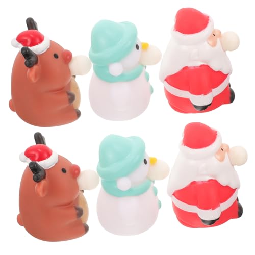 6 Teiliges Weihnachtsspielzeug Kleine Spielzeuge Babypuppenspielzeug Reliefspielzeug Quetschspielzeug Weihnachtsrequisiten Hand Sensorikspielzeug Sensorikspielzeug Für TOYANDONA 6 Teiliges Weihnachtsspielzeug Kleine Spielzeuge Babypuppenspielzeug Reliefspielzeug Quetschspielzeug Weihnachtsrequisiten Hand Sensorikspielzeug Sensorikspielzeug Für TOYANDONA von TOYANDONA
