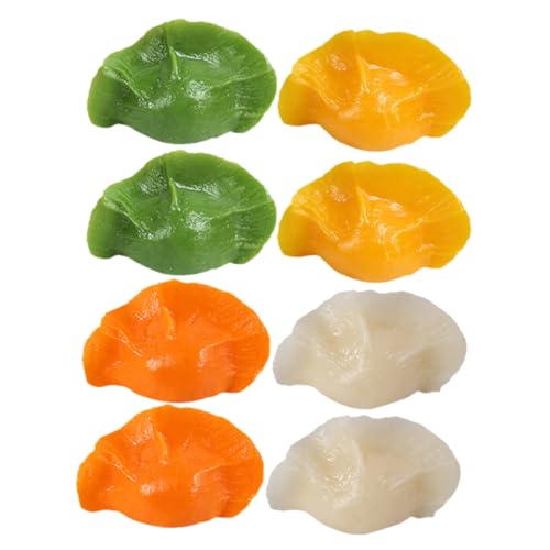 TOYANDONA Realistische Gefälschte Lebensmittel Knödel Modell 8 Stück Set Künstliche Knödel Küche Restaurant Prop TOYANDONA Realistische Gefälschte Lebensmittel Knödel Modell 8 Stück Set Künstliche Knödel Küche Restaurant Prop von TOYANDONA