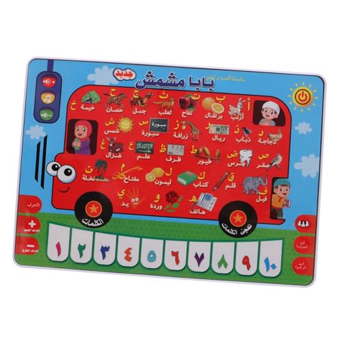 Arabisch Lernen Tragbare Lernmaschine Tablet- Lernspielzeug Für Kleinkinder Lernspielzeug Für Den Haushalt Haushaltsspielzeug Für Cartoon Kinderspielzeug Abs TOYANDONA Arabisch Lernen Tragbare Lernmaschine Tablet- Lernspielzeug Für Kleinkinder Lernspielzeug Für Den Haushalt Haushaltsspielzeug Für Cartoon Kinderspielzeug Abs TOYANDONA von TOYANDONA