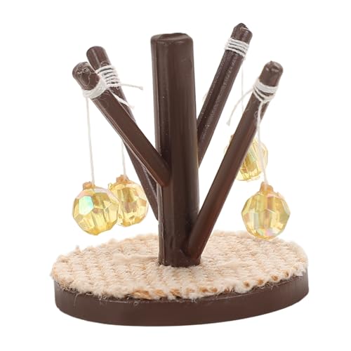 Dollhouse Zubehör mit Kratzbaum und Ball für Kreatives für Katzenszenen und Kindliche Rollenspiele Einzigartiges Design für Miniaturumgebungen Dollhouse Zubehör mit Kratzbaum und Ball für Kreatives für Katzenszenen und Kindliche Rollenspiele Einzigartiges Design für Miniaturumgebungen von TOYANDONA