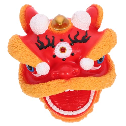 TOYANDONA Handpuppe die chinesen interaktives Bath time Toys Kreatives Geschichte erzählende Marionette Interaktives Eltern-Kind- Plastik rot von TOYANDONA