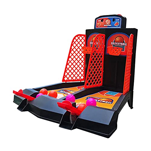 Mini-Basketballspiel, Desktop-Basketball-Spiel-Set, ein oder zwei Spieler, Finger-Basketball-Schießspiel, Spielzeug, tragbar, Tisch-Basketball-Spielzeug für Kinder ab 3 Jahren Mini-Basketballspiel, Desktop-Basketball-Spiel-Set, ein oder zwei Spieler, Finger-Basketball-Schießspiel, Spielzeug, tragbar, Tisch-Basketball-Spielzeug für Kinder ab 3 Jahren von TOYANDONA