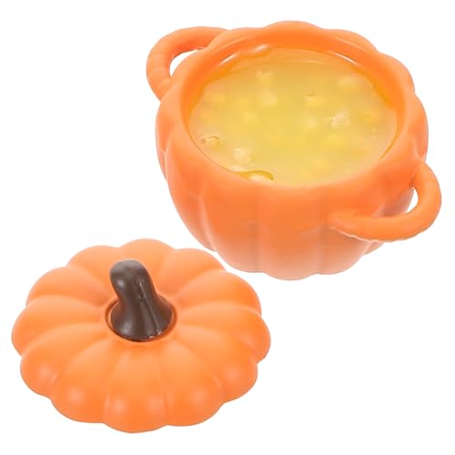 Miniaturisierte Kürbis Schalen Resinsoup Modelle für Puppenhaus Perfektes Zubehör für Halloween und Herbstdekoration Realistische Nachbildung von Kürbissuppe und Hirsebrei Tolles Miniaturisierte Kürbis Schalen Resinsoup Modelle für Puppenhaus Perfektes Zubehör für Halloween und Herbstdekoration Realistische Nachbildung von Kürbissuppe und Hirsebrei Tolles von TOYANDONA