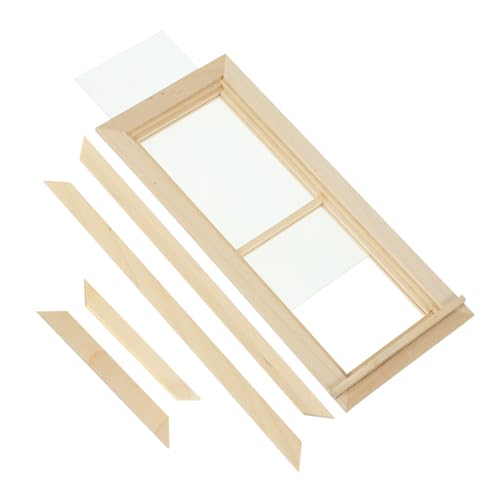 Puppenhaus Fenster Kleine Häuser Kleine Häuser Dekoration Spielzeughaus Kleines Puppen Mini Mini Figuren Mini Leeres Fenster Mini Ungefärbtes Holzfenster TOYANDONA Puppenhaus Fenster Kleine Häuser Kleine Häuser Dekoration Spielzeughaus Kleines Puppen Mini Mini Figuren Mini Leeres Fenster Mini Ungefärbtes Holzfenster TOYANDONA von TOYANDONA