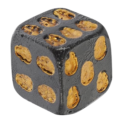 Schädel Halloween Party Spielwürfel aus Resin für Tischspiele und Brettspiele Deko Accessoire für Halloween und Feierliche Anlässe von TOYANDONA