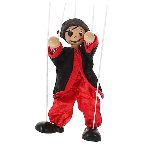 TOYANDONA Schnur Marionette Fingerspielzeug Puppen für Fingerpuppen Kinderwagenspielzeug Plüschspielzeug Piratenkegelpuppe Interaktives lustige Piratenschiffe hölzern Black TOYANDONA Schnur Marionette Fingerspielzeug Puppen für Fingerpuppen Kinderwagenspielzeug Plüschspielzeug Piratenkegelpuppe Interaktives lustige Piratenschiffe hölzern Black von TOYANDONA