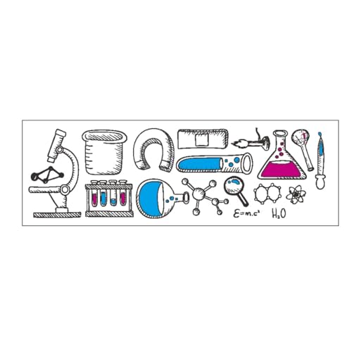 TOYANDONA 1 Blatt Laboraufkleber elektrische Demontagewerkzeuge Trockner Trockenmittel Chemie Aufkleber Wissenschafts Sticker wasserflasche Notizbuch-Wissenschaftsaufkleber Aufkleber von TOYANDONA