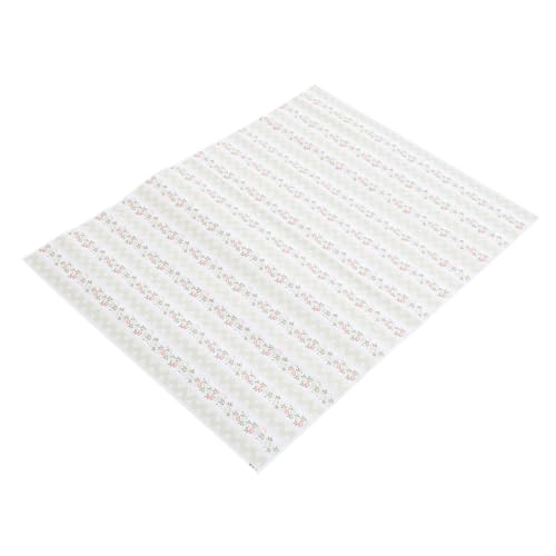 TOYANDONA 1 Blattpuppenhaus Tapete Winziges Puppenhaus DIY Accessoires Puppenhäuser Für Mädchen Machen Es Mini Little Miniaturkleber Tapete Dekoration Mini -Schale Und Stick Wallpaper von TOYANDONA