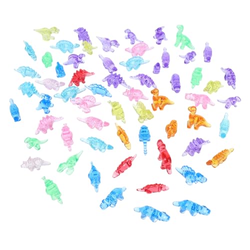 TOYANDONA 1tasche Miniatur-Dinosaurier-Figuren Mischfarben Für Kindergeburtstage Vasenfüllmaterial Realistische Modelle Partyzubehör Archäologische Entdeckungsspielzeuge von TOYANDONA