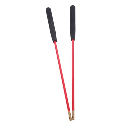 TOYANDONA 1 Paar Diabolo-Stange Ersatz -diabolo -Sticks Chinesisches Spinnspielzeug Spinnen Diabolo-handstäbe Abnehmbare Yoyo -stöcke Chinesische Yo Yo -handstöcke Diabolo -Teile Rot Plastik von TOYANDONA