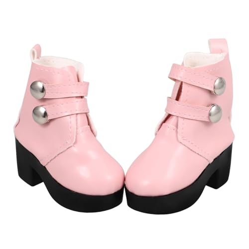 TOYANDONA 1 Paar Puppenstiefel Schuhwerk Puppe Modeschuhe Puppe Hohe Stiefel Puppenturnschuhe Puppen-Freizeitschuhe Modepuppenschuhe Puppenschuhe Mit Hohen Absätzen Miniatur-Schuhe Rosa TOYANDONA 1 Paar Puppenstiefel Schuhwerk Puppe Modeschuhe Puppe Hohe Stiefel Puppenturnschuhe Puppen-Freizeitschuhe Modepuppenschuhe Puppenschuhe Mit Hohen Absätzen Miniatur-Schuhe Rosa von TOYANDONA