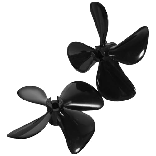 TOYANDONA 1 Paar Vierblattpropeller Hubschrauber-Truck Werkzeugwagen Desktop-Exemplare Mini-Aufkleber Muschel-Display bootmotoren Boat Motor Plastikpropeller Seilwerfer-Propeller STK Black TOYANDONA 1 Paar Vierblattpropeller Hubschrauber-Truck Werkzeugwagen Desktop-Exemplare Mini-Aufkleber Muschel-Display bootmotoren Boat Motor Plastikpropeller Seilwerfer-Propeller STK Black von TOYANDONA