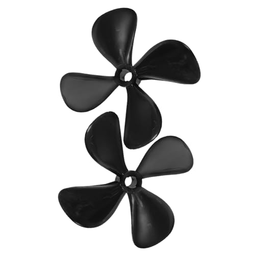 TOYANDONA Verbesserte Leistung Rc-bootspropeller 4 Mm Loch 50 Mm 4er-Set Leicht Zu Unterscheiden Robustes Material Für Boote von TOYANDONA