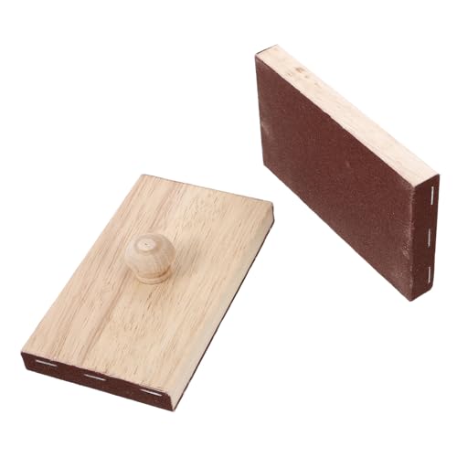 TOYANDONA Schlaginstrument Kastagnetten 1 Paar Holzkastagnetten Musikinstrument Spielzeug Jungen Und Mädchen Kastagnetten Holzkastagnettenspielzeug Sicher Für Kinder von TOYANDONA
