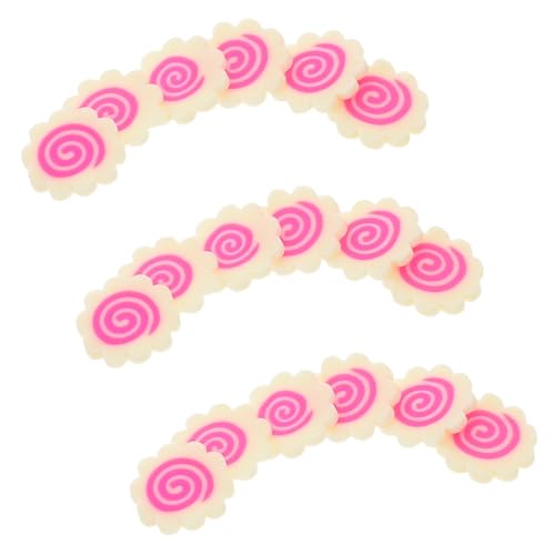 TOYANDONA 1 Packung Miniaturisierte Japanische Food Dekorationen aus Weichem Narutomaki Charms für DIY Nagelkunst Handyhüllen Puppenhaus Dekorationen und Bastelprojekte TOYANDONA 1 Packung Miniaturisierte Japanische Food Dekorationen aus Weichem Narutomaki Charms für DIY Nagelkunst Handyhüllen Puppenhaus Dekorationen und Bastelprojekte von TOYANDONA