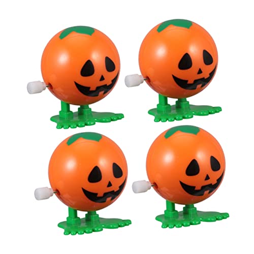 TOYANDONA 1 Pcs Kürbis Uhrwerk Frühling Orange Springen Kürbis Wind Up Für Kunststoff TOYANDONA 1 Pcs Kürbis Uhrwerk Frühling Orange Springen Kürbis Wind Up Für Kunststoff von TOYANDONA