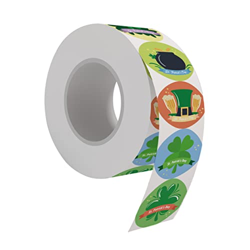 TOYANDONA St. Patricks Day 4-Blatt Jungen Und Mädchen Glück Aufkleber Urlaub Dekorative Etiketten Zubehör Oder Teil von TOYANDONA