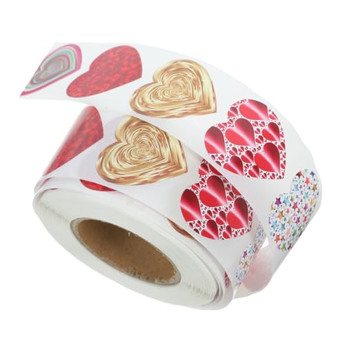 TOYANDONA 1 Rolle Liebe Aufkleber Etikett Aufkleber Hochzeit Gastgeschenke Hochzeit Briefumschläge Hochzeitsdeko Dekoration Hochzeitsgeschenk Valentinstag Aufkleber Rosy Beschichtetes Papier TOYANDONA 1 Rolle Liebe Aufkleber Etikett Aufkleber Hochzeit Gastgeschenke Hochzeit Briefumschläge Hochzeitsdeko Dekoration Hochzeitsgeschenk Valentinstag Aufkleber Rosy Beschichtetes Papier von TOYANDONA