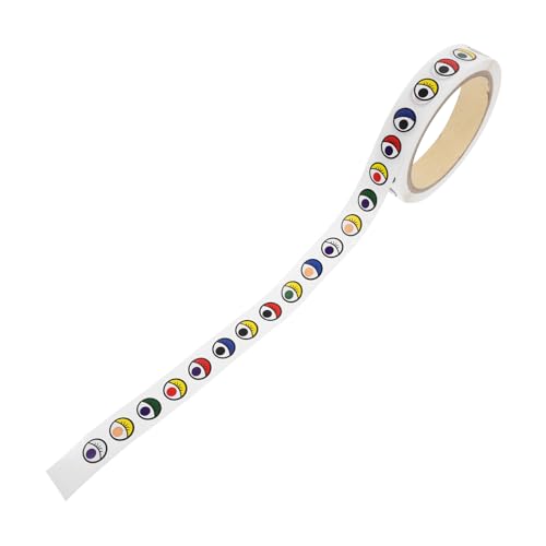 TOYANDONA 1 Rolle Selbstklebende Augensticker Augenförmige Abziehbilder Colorful Aufkleber TOYANDONA 1 Rolle Selbstklebende Augensticker Augenförmige Abziehbilder Colorful Aufkleber von TOYANDONA