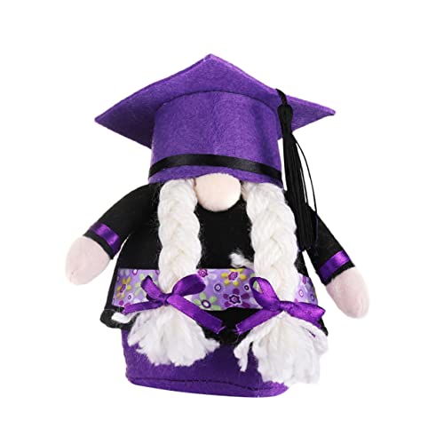 TOYANDONA 1 STK Abschluss Puppe Abschlusspuppe Puppe Zum Thema Abschluss Dekorativer Puppenschmuck Cartoon-Foto-Requisite Zarte Partypuppe Requisite Für Die Abschlussfeier Violett Stoff TOYANDONA 1 STK Abschluss Puppe Abschlusspuppe Puppe Zum Thema Abschluss Dekorativer Puppenschmuck Cartoon-Foto-Requisite Zarte Partypuppe Requisite Für Die Abschlussfeier Violett Stoff von TOYANDONA