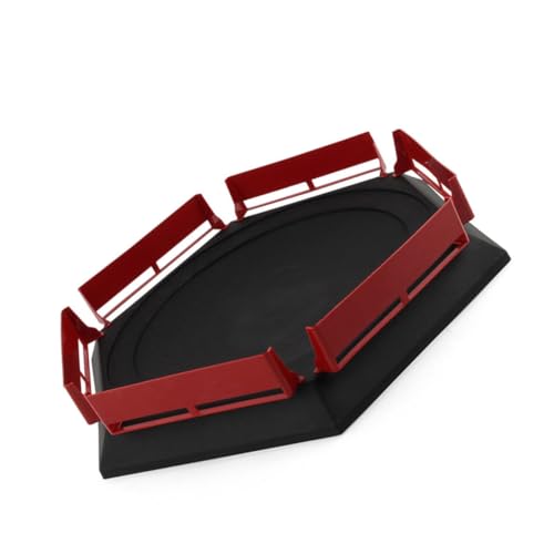 TOYANDONA 1 STK Kreisel Stadion Gyro-duell-Disk Gyro-spielteile Kreiselscheibe Burst-gyro- Arena Zubehör Für Kreiselspiele Gyrodisk-versorgung Plastik Black von TOYANDONA