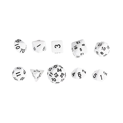 TOYANDONA 1 STK. Digitale Würfel настольные игры Board Games Boardgames Board gamees Virtu brettspiel Brettspiele facettenreiche Würfel Weiß von TOYANDONA