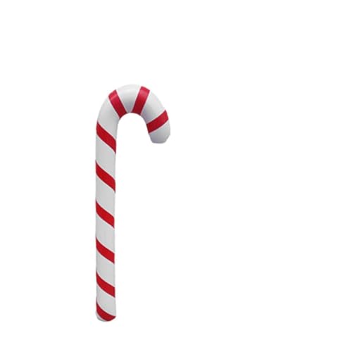 TOYANDONA 1 Satz 9 Stück Krücke für kinderspielzeug dekoweihnachten weihnachten weihnachtgeschenk gießen arbeiten Glocken aufblasbarer Spazierstock PVC rot von TOYANDONA