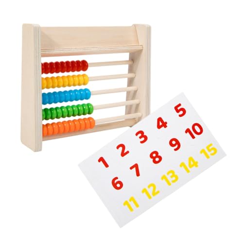 TOYANDONA Lehrmittel Kinderspielzeug 1 Satz Abacus-ständerspielzeug Holz Holzspielzeug Rechenspielzeug Für Lernspielzeug Werkzeug Tragbarer Holzabakus Abakus Im Vintage-Design Papier TOYANDONA Lehrmittel Kinderspielzeug 1 Satz Abacus-ständerspielzeug Holz Holzspielzeug Rechenspielzeug Für Lernspielzeug Werkzeug Tragbarer Holzabakus Abakus Im Vintage-Design Papier von TOYANDONA
