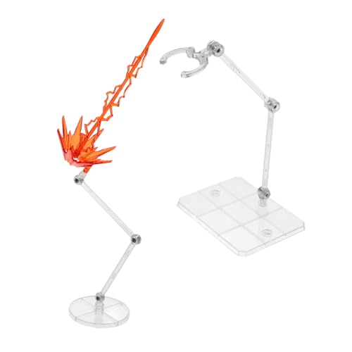 TOYANDONA 1 Satz Action Figure Ständer mit für Anime Modelle Puppen Stabiler und Verstellbarer Display Halter aus Roter Spezialeffekt mit Ständern TOYANDONA 1 Satz Action Figure Ständer mit für Anime Modelle Puppen Stabiler und Verstellbarer Display Halter aus Roter Spezialeffekt mit Ständern von TOYANDONA