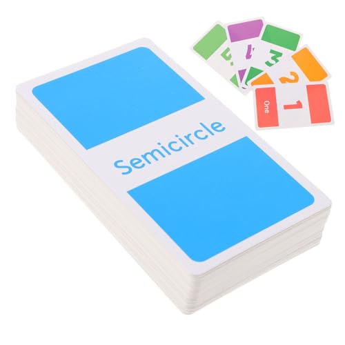 TOYANDONA 1 Satz Alphabet-Karten Lernspielzeug Für Den Haushalt Cartoon Sensorische Karten Sensorische Lernkarten Für Kleinkinder Sinneskarten Haushaltsspielzeug Für Papier von TOYANDONA
