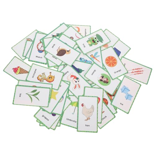 TOYANDONA Alphabet-lernkarten - Englisches Buchstabenset Für Die Kindererziehung von TOYANDONA