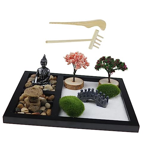 TOYANDONA 1 Satz Anlage Gartenzubehör Wohnkultur Modern Tischplatte Meditationszubehör Zen-Garten-Set Bonsai-Baum-kit Sandkastenverzierung Für Den Garten Gartensandkasten Schmücken MDF TOYANDONA 1 Satz Anlage Gartenzubehör Wohnkultur Modern Tischplatte Meditationszubehör Zen-Garten-Set Bonsai-Baum-kit Sandkastenverzierung Für Den Garten Gartensandkasten Schmücken MDF von TOYANDONA