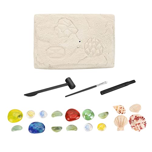TOYANDONA 1satz Kreativen Archäologischen Spielzeugen Für Junge Mädchen Imitation Edelsteine Hands Spielzeug Feinmotorik Und Geduld Für Kleine Entdecker von TOYANDONA