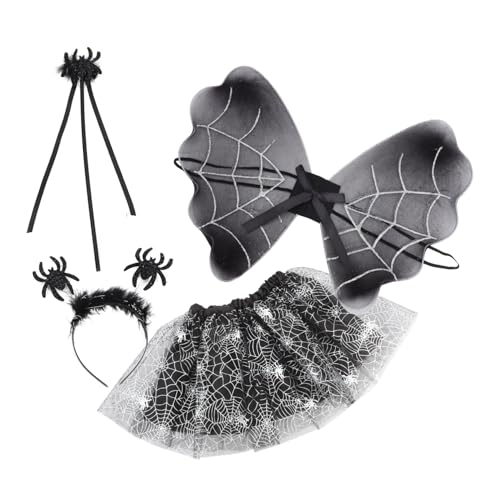 TOYANDONA 1 Satz Aufführungsset Für Halloween Plüsch Figur Spinne Fuchs Superheld present Dinosaurier Cosplay-stirnband Kleidung Für Bühnenauftritte Kostümrock Black Stoff TOYANDONA 1 Satz Aufführungsset Für Halloween Plüsch Figur Spinne Fuchs Superheld present Dinosaurier Cosplay-stirnband Kleidung Für Bühnenauftritte Kostümrock Black Stoff von TOYANDONA
