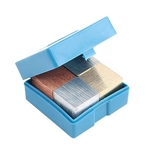 TOYANDONA Lehrdichte-Set – 1 Satz Physikalische Würfelblöcke (Kupfer Eisen Aluminium Holz) Für Die Wahrnehmung Und Das Physiklernen Von Kindern von TOYANDONA