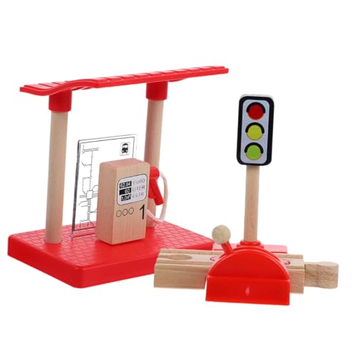 TOYANDONA 1 Satz Bahnhofszubehör interaktives Interactive Toys playdoo Sets Holzspielzeug Gasstation Zubehör Tankstelle zusammenbauen DIY-Tankstellenmodelle Plastik TOYANDONA 1 Satz Bahnhofszubehör interaktives Interactive Toys playdoo Sets Holzspielzeug Gasstation Zubehör Tankstelle zusammenbauen DIY-Tankstellenmodelle Plastik von TOYANDONA