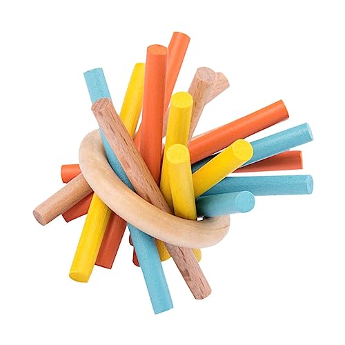 TOYANDONA Multi-Kinder Spielen Pädagogische Holzstab Spielzeug Bunt Balance Lernen Spaß von TOYANDONA