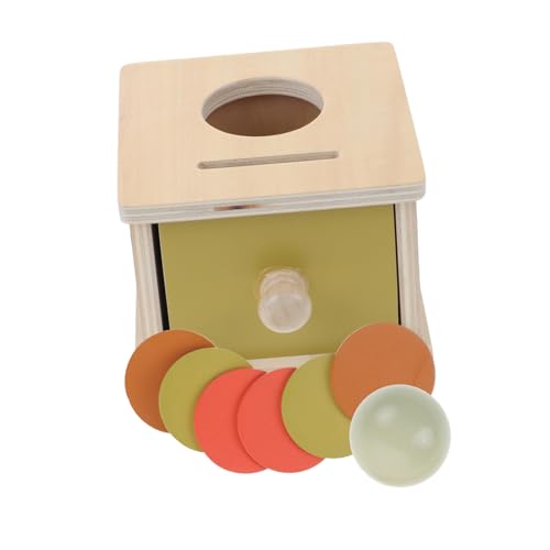 TOYANDONA 1 Set Holz Montessori Spielzeug Schublade Box Sortierung Box Vorschule Baby Cube Spielzeug Montessori von TOYANDONA