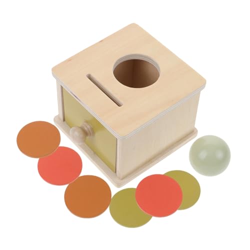 TOYANDONA 1 Satz Ballwurf-münzbox Sensorisches Babymünzenspielzeug Kinderspielzeug Motorik-trainingsspielzeug Vorschullernspielzeug Kiefernholz TOYANDONA 1 Satz Ballwurf-münzbox Sensorisches Babymünzenspielzeug Kinderspielzeug Motorik-trainingsspielzeug Vorschullernspielzeug Kiefernholz von TOYANDONA