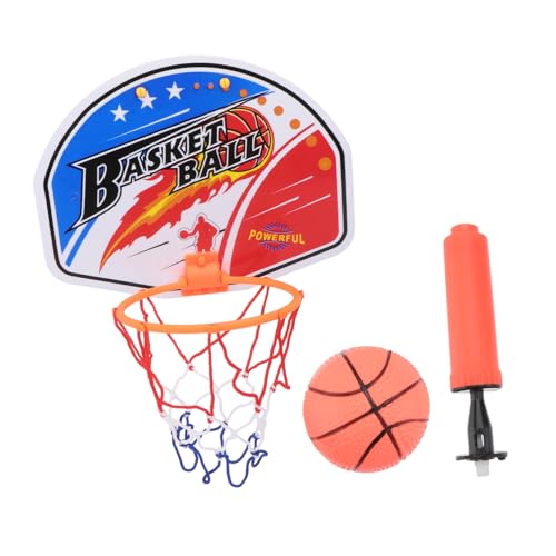TOYANDONA 1 Satz Basketballständer Reifen drinnen Basketball kinderbaskettball Basketballtraining basketballbrett wandmontierter Basketball Cartoon-Basketballkorb Plastik von TOYANDONA