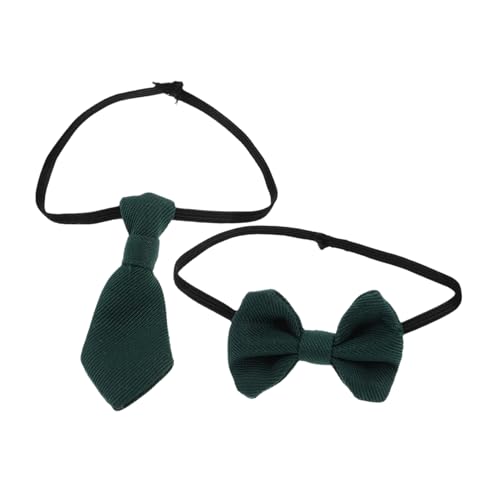 TOYANDONA Schicke Bequeme Mini-Krawatten Für Puppen 2er-Set Weiche Baumwoll-Fliege Für Puppenhaus-zubehör von TOYANDONA