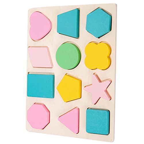 TOYANDONA 1 Satz Baustein-Puzzle- Puzzles aus Holz Vorschulrätsel Holzpuzzle für Puzzletafeln Passendes für Frühes Bildungsspielzeug hölzern TOYANDONA 1 Satz Baustein-Puzzle- Puzzles aus Holz Vorschulrätsel Holzpuzzle für Puzzletafeln Passendes für Frühes Bildungsspielzeug hölzern von TOYANDONA