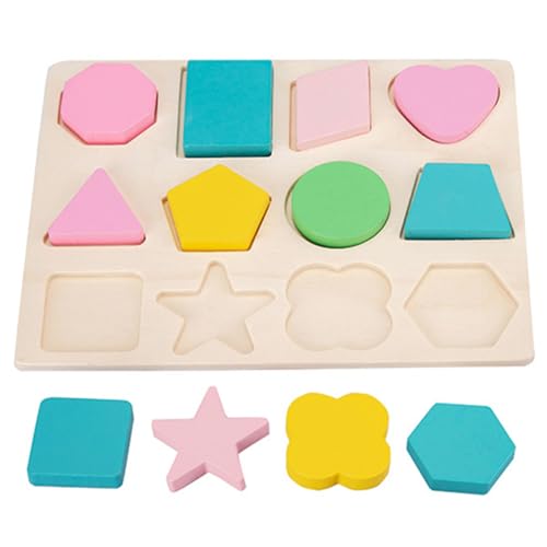 TOYANDONA 1 Satz Baustein-Puzzle- holzspielzeug für spielsachen für Entwicklungsspielzeug für Babys Formen kognitives hölzern TOYANDONA 1 Satz Baustein-Puzzle- holzspielzeug für spielsachen für Entwicklungsspielzeug für Babys Formen kognitives hölzern von TOYANDONA